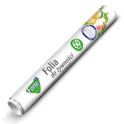 Forte+ folia do żywności w arkuszach 60 sztuk