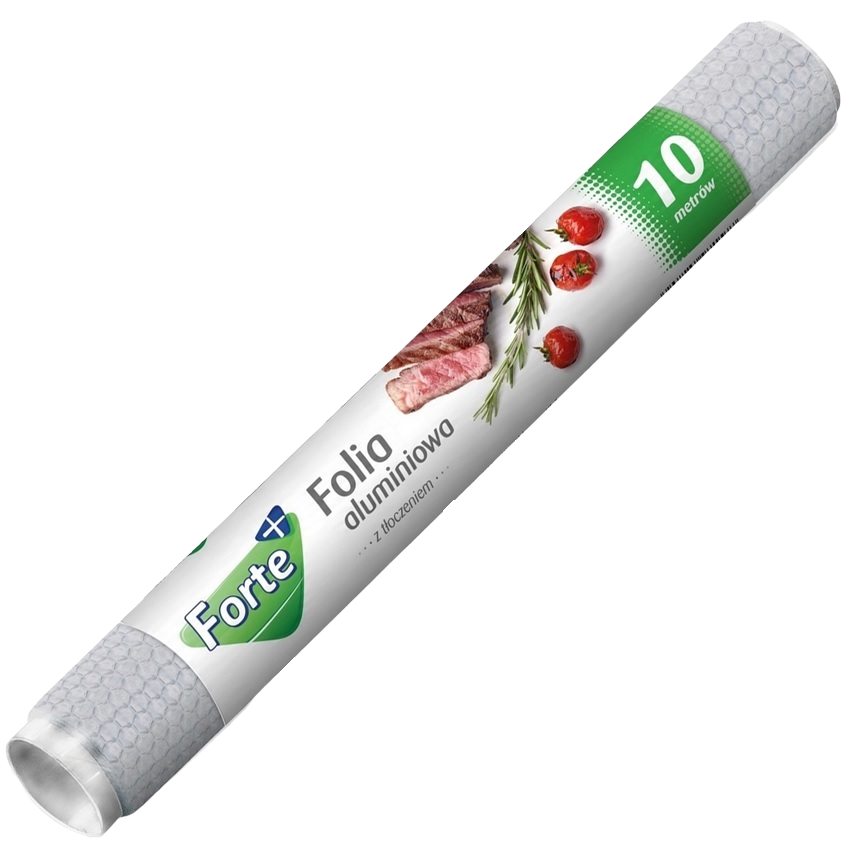 Forte+ folia aluminiowa 10m z tłoczeniem