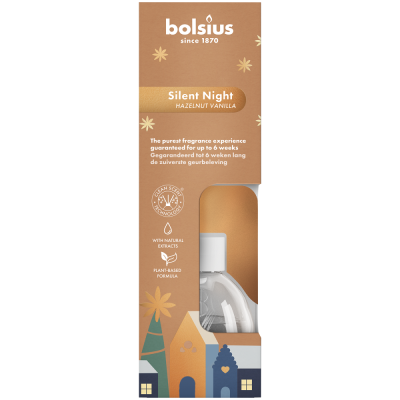 Bolsius Silent Night zapachowy dyfuzor świąteczny 60ml