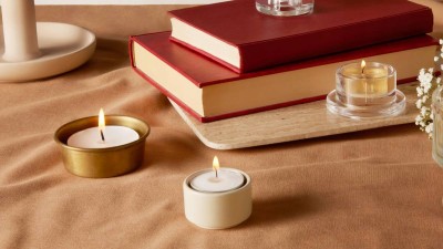 Bolsius Everyday Lites świeczki białe bezzapachowe 3,5h w stosie 100 sztuk