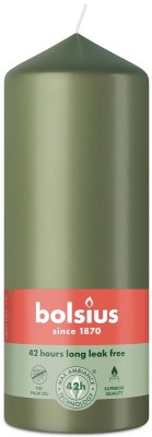 Bolsius Essentials Zielona Oliwka świeca pieńkowa 150/58mm
