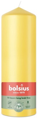Bolsius Essentials Słoneczny Żółty świeca pieńkowa 200/68mm