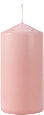 Bispol Aura sw60/120-038 Jasny Róż świeca walec 6x12cm - 38 godzin