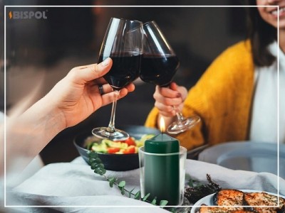 Bispol Aura sw60/150-060 Butelkowa Zieleń świeca walec 6x15cm - 48 godzin