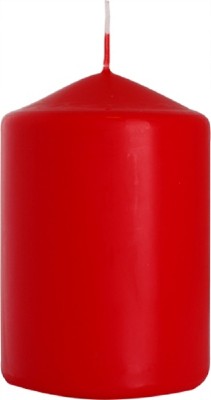 Bispol Aura sw70/100-030 Czerwona świeca walec 7x10cm - 44 godziny