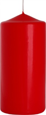 Bispol Aura sw70/150-030 Czerwona świeca walec 7x15cm - 66 godzin
