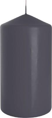 Bispol Aura sw80/150-070 Szara świeca walec 8x15cm - 66 godzin