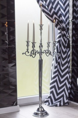 Bispol Aura s30-40-011 ECRU świeca stołowa stożek - 40 sztuk