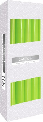 Bispol Aura s30-064 SELEDYNOWA świeca stołowa stożek - 10 sztuk