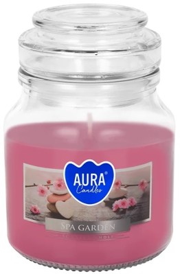 Bispol Aura snd71-254 Ogród Spa zapachowa świeca w małym zamykanym słoiku