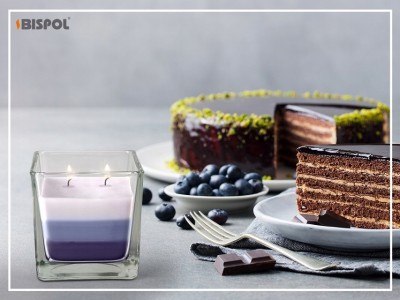 Bispol Aura snk80-363 SELF CARE SPA trójkolorowa świeca zapachowa w szkle - 32H