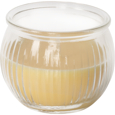 Bispol Aura sn69-349 WANILIOWE MARZENIE świeca zapachowa w karbowanym szkle - 18h