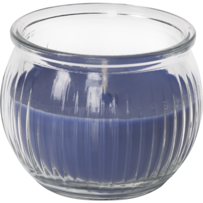 Bispol Aura sn69-373 CIEMNE OWOCE - MIGDAŁ świeca zapachowa w karbowanym szkle - 18h