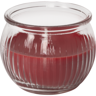 Bispol Aura sn69-87 JABŁKO - CYNAMON świeca zapachowa w karbowanym szkle - 18h