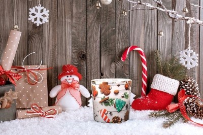 Bispol Aura sn72s-61 CYNAMON - GOŻDZIKI świeca zapachowa w prostym szkle z wzorem - 22h