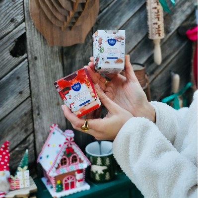 Bispol Aura sn72s-50 RELAXATION świeca zapachowa w prostym szkle z wzorem - 22h