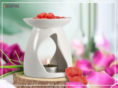 Bispol wz40-2-374 Aura CYNAMON - GOŹDZIKI wosk zapachowy do kominka - 2 sztuki