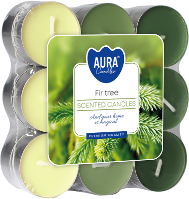 Bispol p15-18-273 Aura JODŁA podgrzewacze zapachowe - 18 sztuk