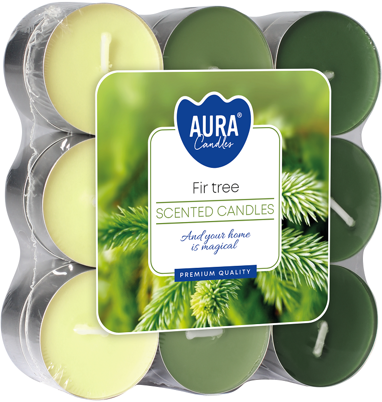 Bispol p15-18-273 Aura JODŁA podgrzewacze zapachowe - 18 sztuk