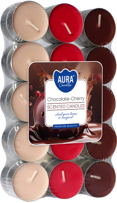 Bispol p15-30-104 Aura CZEKOLADA - WIŚNIA podgrzewacze zapachowe - 30 sztuk