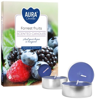 PODGRZEWACZE świeczki zapachowe Bispol p15-13 Aura - OWOCE LEŚNE - 6 sztuk