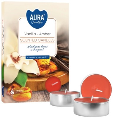 PODGRZEWACZE świeczki zapachowe Bispol p15-355 Aura WANILIA - BURSZTYN 4H