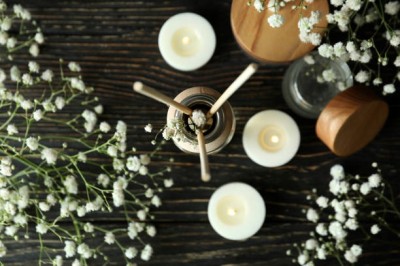 PODGRZEWACZE świeczki zapachowe Bispol p15-288 Aura WYJĄTKOWY DZIEŃ - 6 sztuk