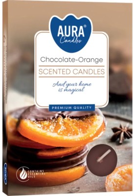 PODGRZEWACZE świeczki zapachowe Bispol p15-340 Aura CZEKOLADA - POMARAŃCZA