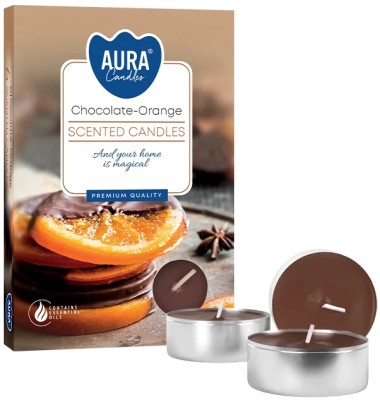 PODGRZEWACZE świeczki zapachowe Bispol p15-340 Aura CZEKOLADA - POMARAŃCZA