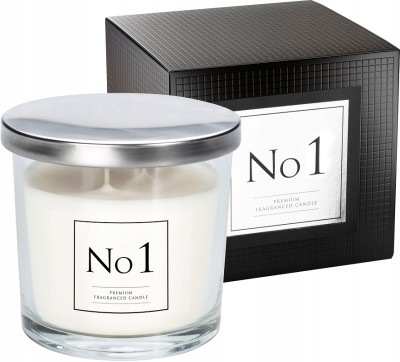 Bispol Valpe No1 snp100-001 DRZEWO AGAR - WANILIA świeca zapachowa w szkle z dwoma knotami