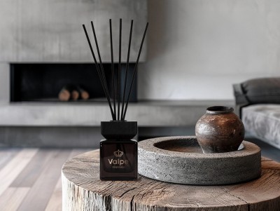 Bispol VD-005-508 Valpe LIŚĆ FIOŁKA - TABAKA dyfuzor zapachowy z drewnianą nakrętką - 80ml