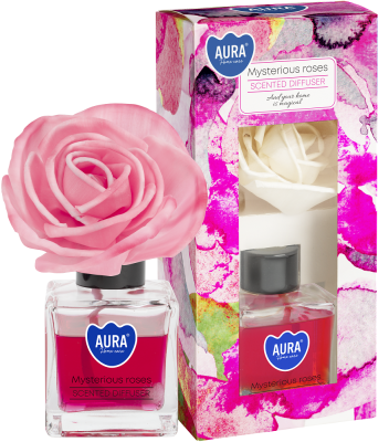 Bispol dz80k-254 Aura TAJEMNICZE RÓŻE dyfuzor zapachowy z kwiatem - 80ml