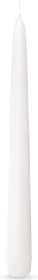 Bolsius MROŹNA BIEL świeca stołowa szpica 245/24 - 8 sztuk