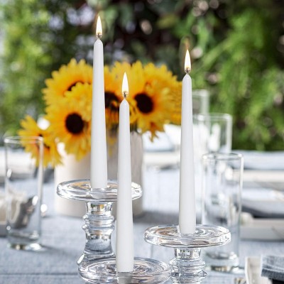 Bolsius MROŹNA BIEL świeca stołowa szpica 245/24 - 8 sztuk