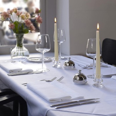 Bolsius DELIKATNY PERŁOWY świeca stołowa szpica 245/24 - 4 sztuki