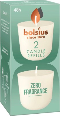 Bolsius CleanLight BEZZAPACHOWY wkład wymienny 24h - 2 sztuki