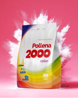 POLLENA 2000 COLOR proszek do prania kolorowych tkanin - worek 2,75kg
