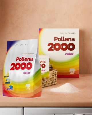 POLLENA 2000 COLOR proszek do prania kolorowych tkanin - worek 2,75kg