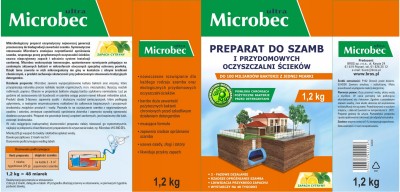 Bros Microbec Ultra Cytryna preparat do przydomowych oczyszczalni ścieków i szamb 1,2kg