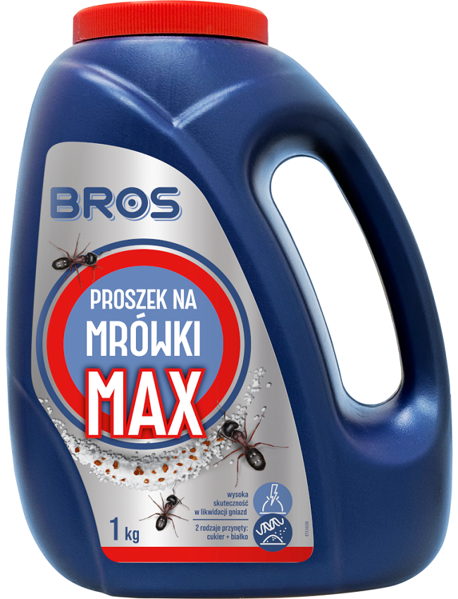 Bros Max proszek do zwalczania mrówek 1kg