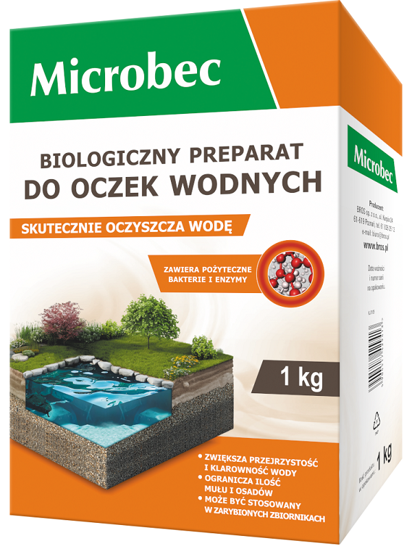 Bros Microbec biologiczny preparat do oczek wodnych 1kg