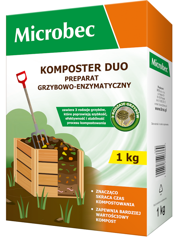 Bros Microbec preparat kompostujący 1kg