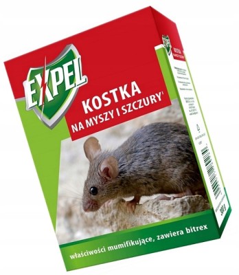 Expel kostka na myszy i szczury 300g