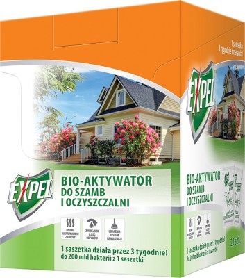 Expel Bio aktywator do szamb w saszetkach - 20 sztuk
