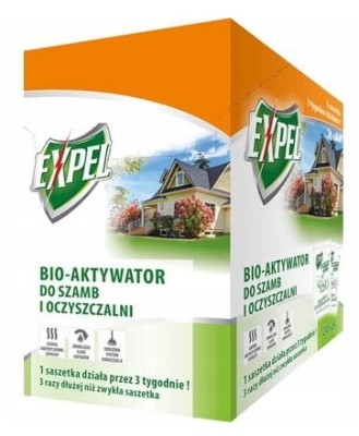 Expel Bio aktywator do szamb w saszetkach - 20 sztuk