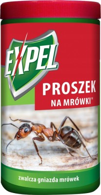 Expel proszek na mrówki w wygodnym opakowaniu 100g