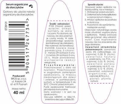 Bopon Natural Serum do storczyków BiOPON 36 sztuk
