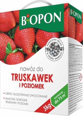 Bopon nawóz granulowany do truskawek i poziomek BiOPON 3kg