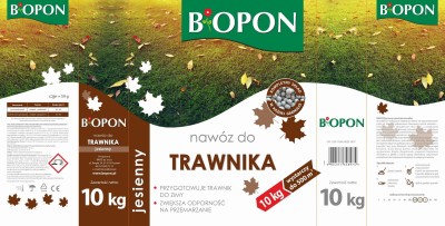 Bopon granulowany jesienny nawóz do trawnika BiOPON 10kg