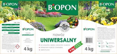 Bopon nawóz granulowany uniwersalny BiOPON 4kg